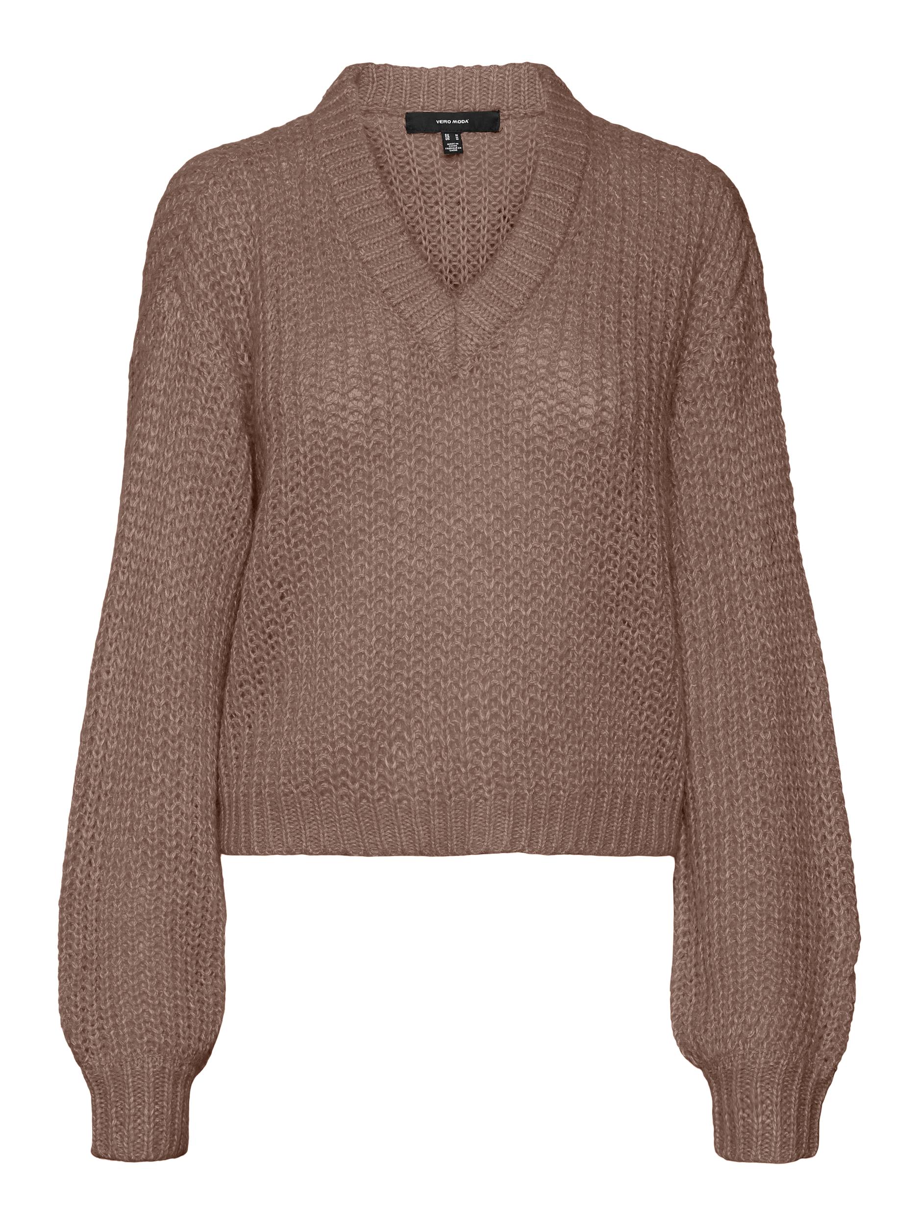 Vero Moda V-Ausschnitt-Pullover »VMTHUNDER LS V-NECK PULLOVER GA BF« von Vero Moda