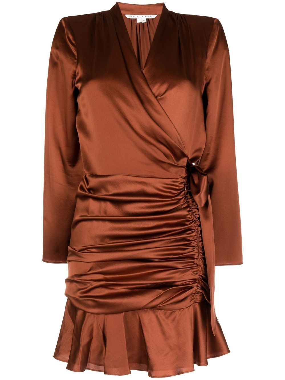 Veronica Beard Agatha wrap dress - Brown von Veronica Beard