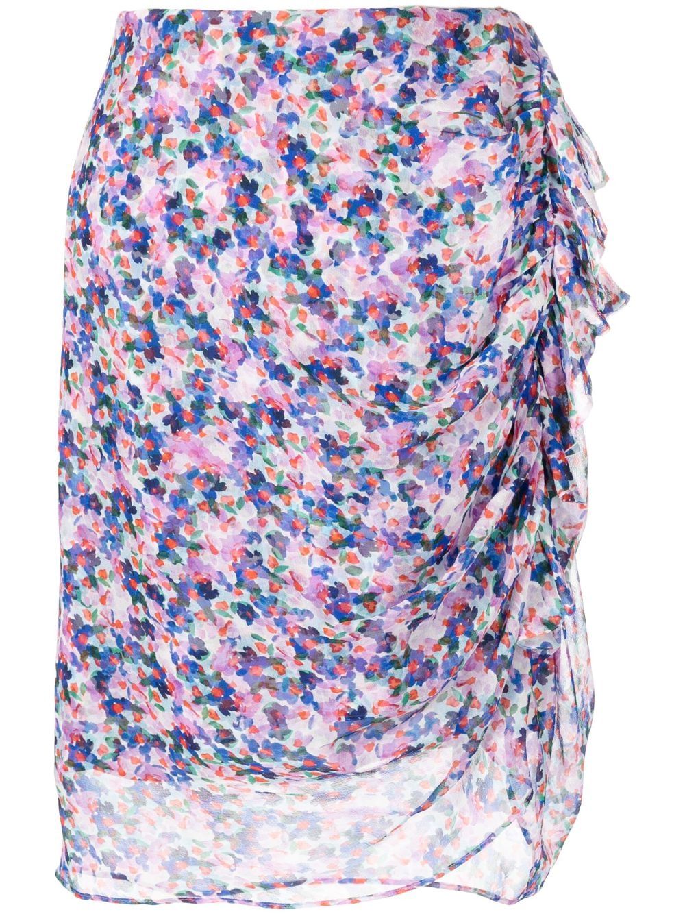 Veronica Beard Spencer ruffle skirt - Multicolour von Veronica Beard