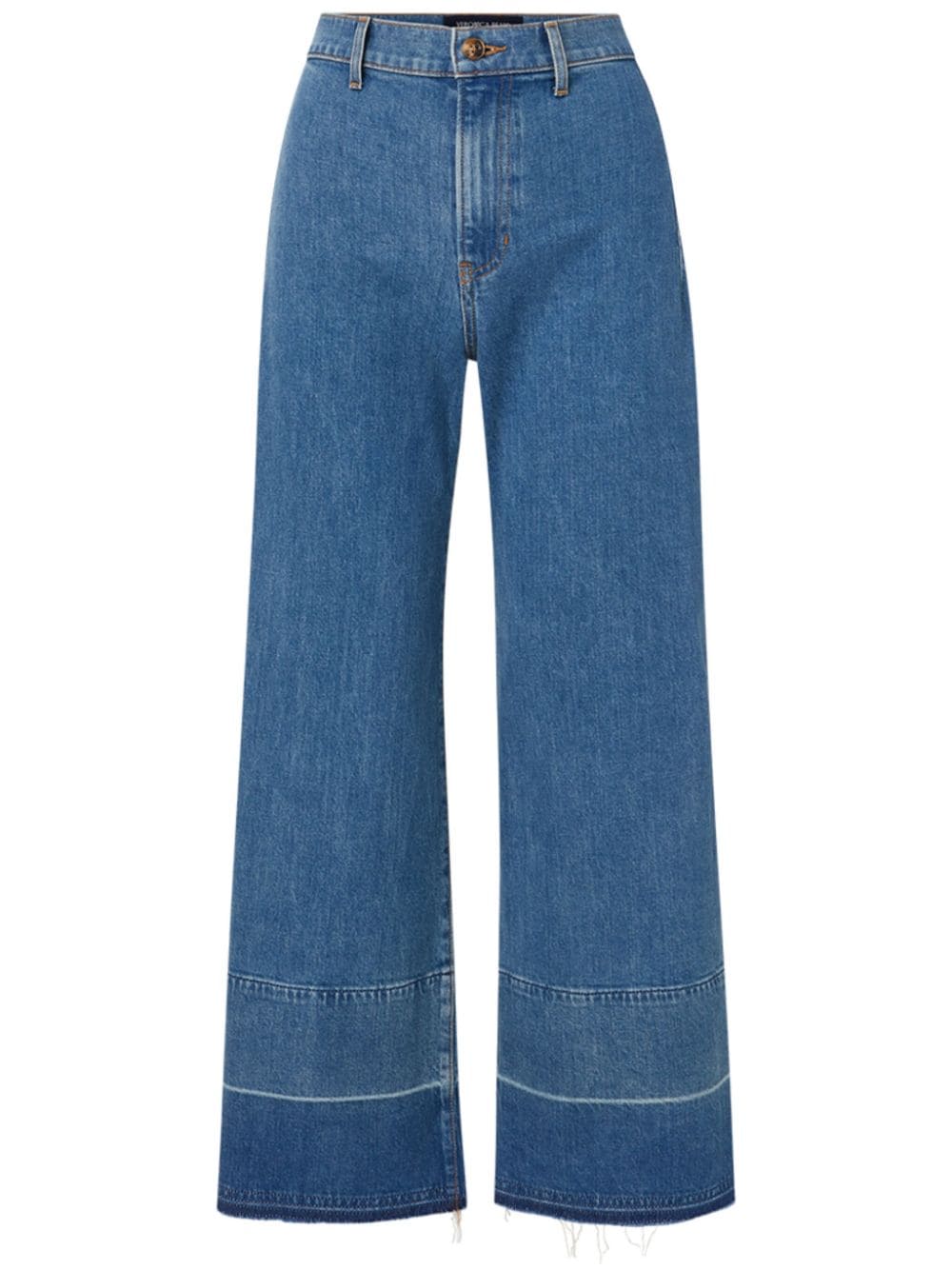 Veronica Beard high-rise wide-leg jeans - Blue von Veronica Beard