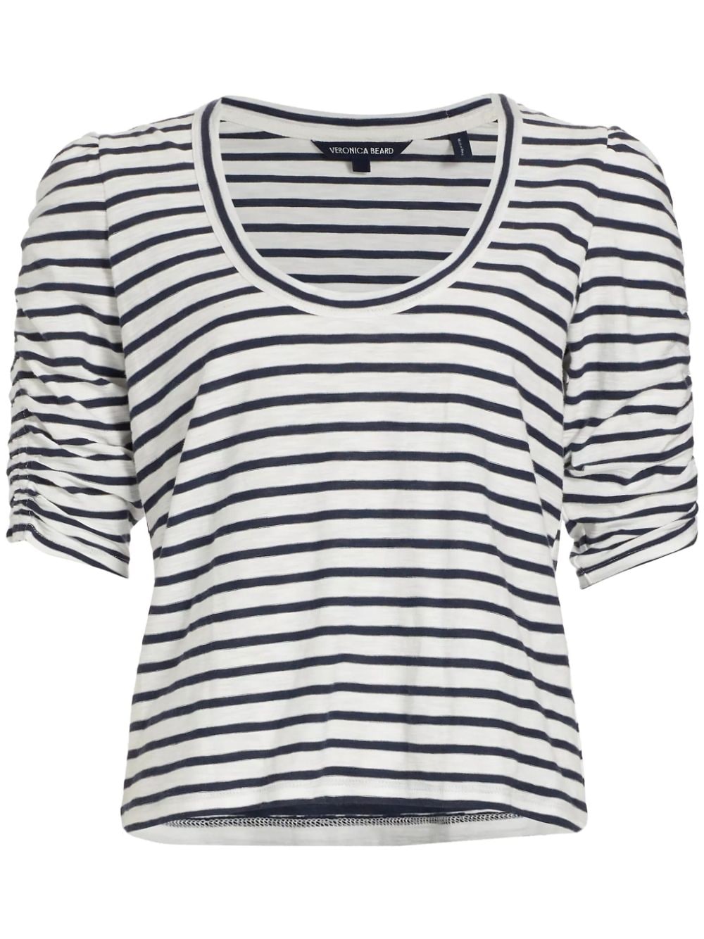 Veronica Beard stripped cotton t-shirt - Blue von Veronica Beard