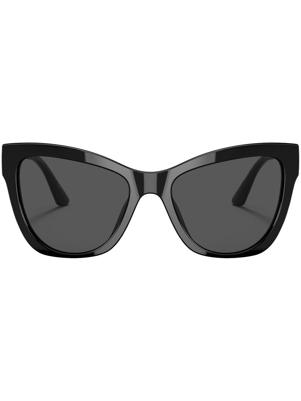 Versace Eyewear La Greca cat-eye sunglasses - Black von Versace Eyewear