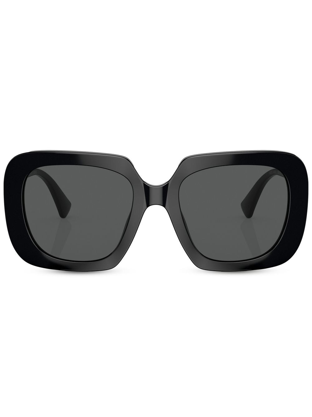 Versace Eyewear Medusa Head round-frame sunglasses - Black von Versace Eyewear