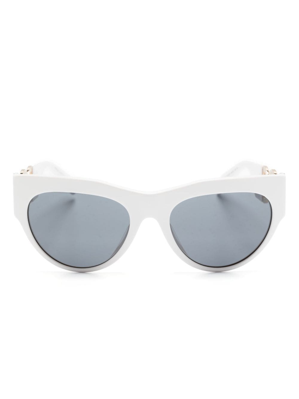 Versace Eyewear Medusa cat-eye sunglasses - White von Versace Eyewear