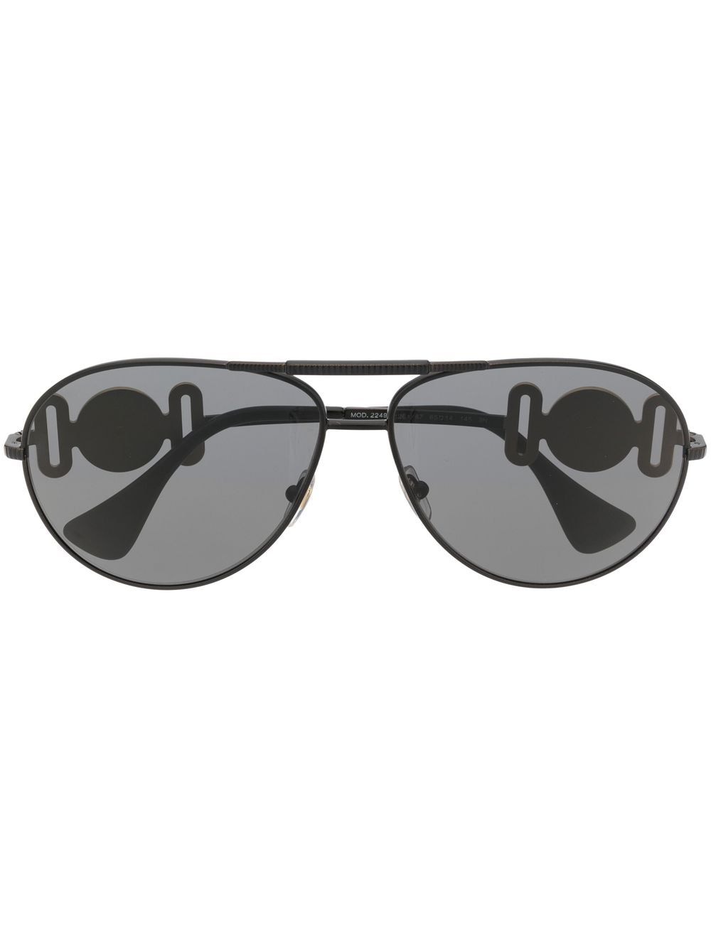 Versace Eyewear Medusa pilot-frame sunglasses - Black von Versace Eyewear