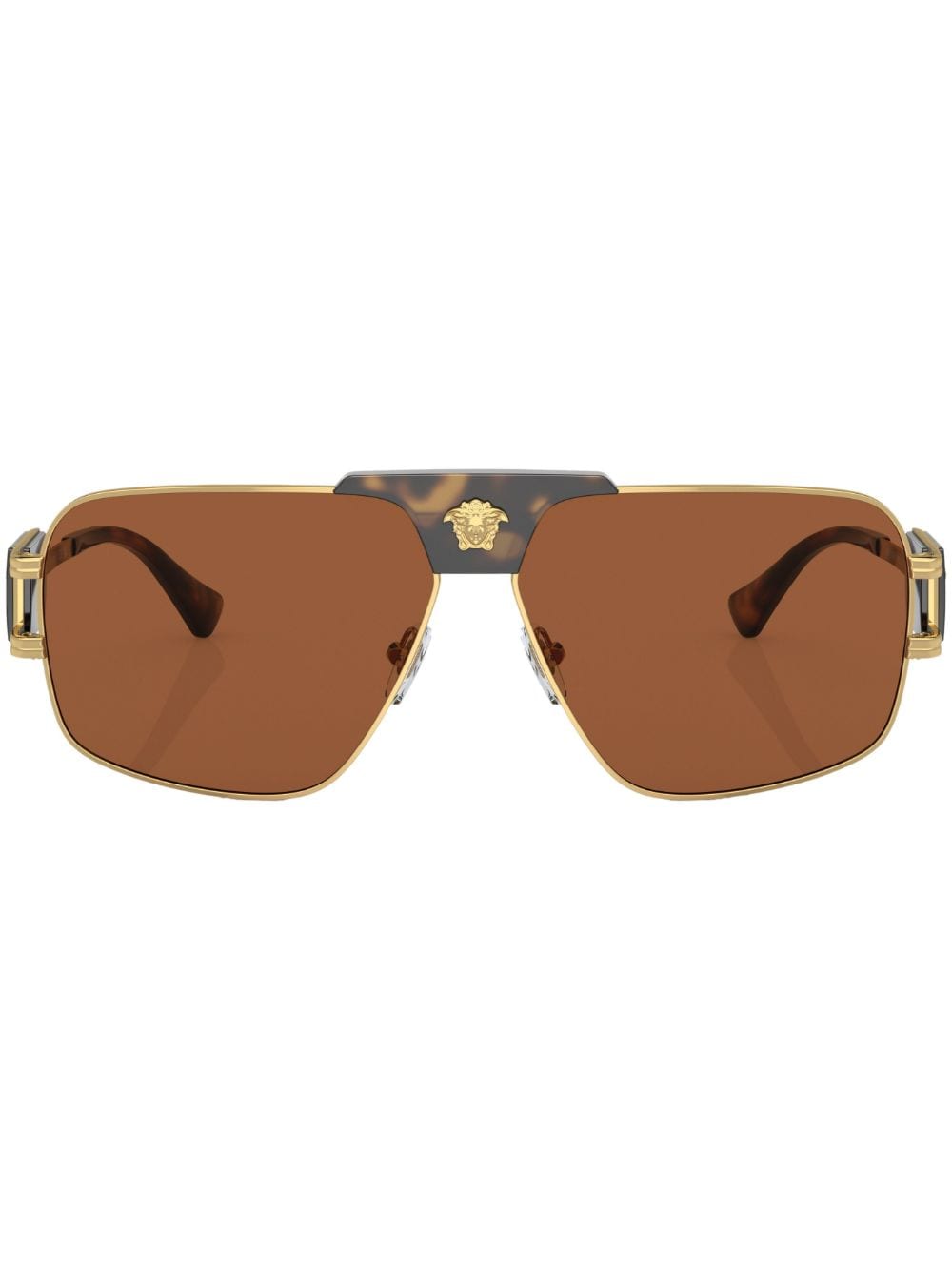 Versace Eyewear Special Project aviator-frame sunglasses - Gold von Versace Eyewear