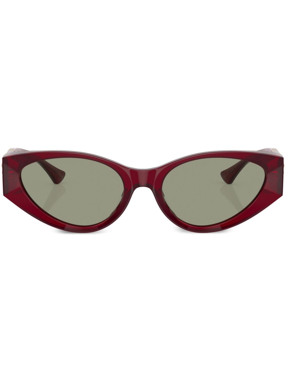 Versace Eyewear cat-eye frame sunglasses - Red von Versace Eyewear