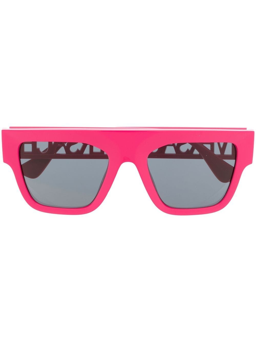 Versace Eyewear logo-arm detail sunglasses - Pink von Versace Eyewear
