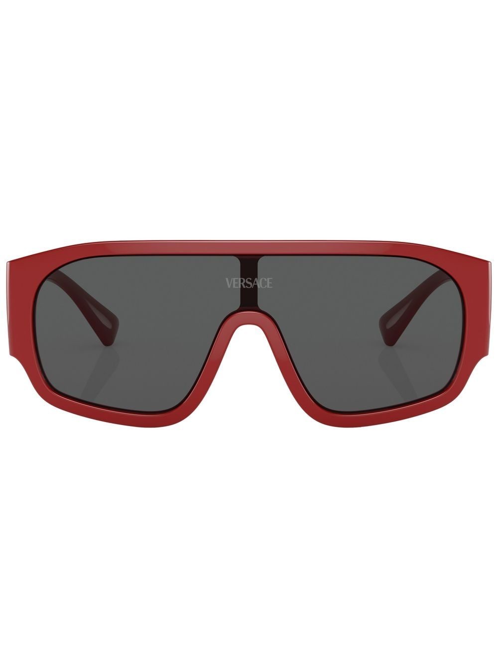 Versace Eyewear pilot frame sunglasses - Red von Versace Eyewear