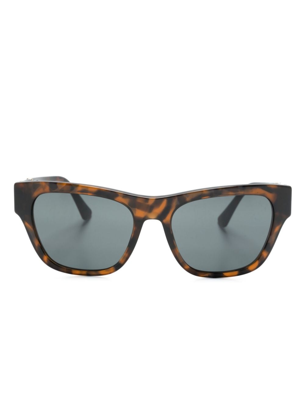 Versace Eyewear square-frame sunglasses - Brown von Versace Eyewear