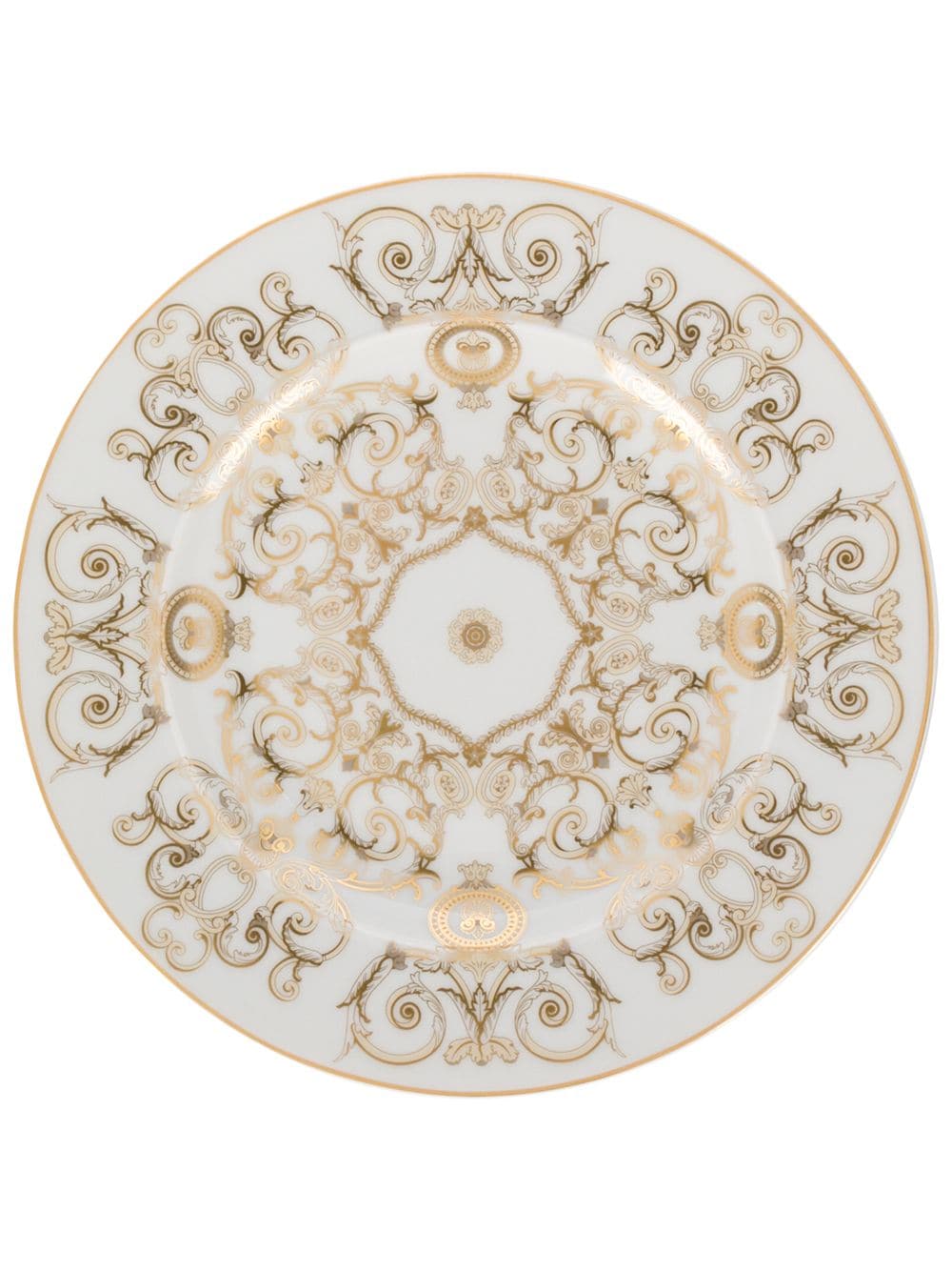 Versace Medusa Gala plate - White von Versace