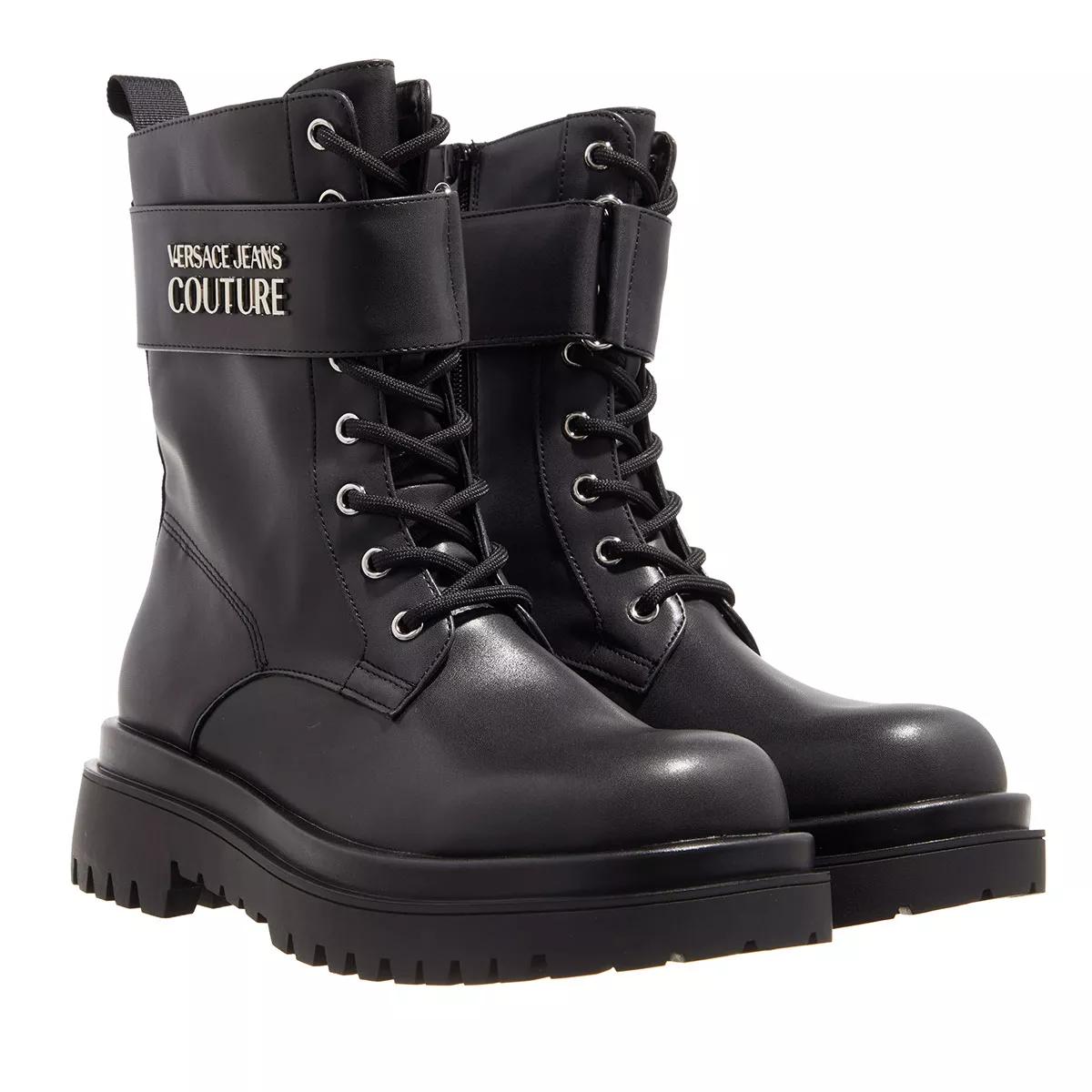 Versace Jeans Couture Boots & Stiefeletten - Fondo Drew - Gr. 39 (EU) - in Schwarz - für Damen von Versace Jeans Couture