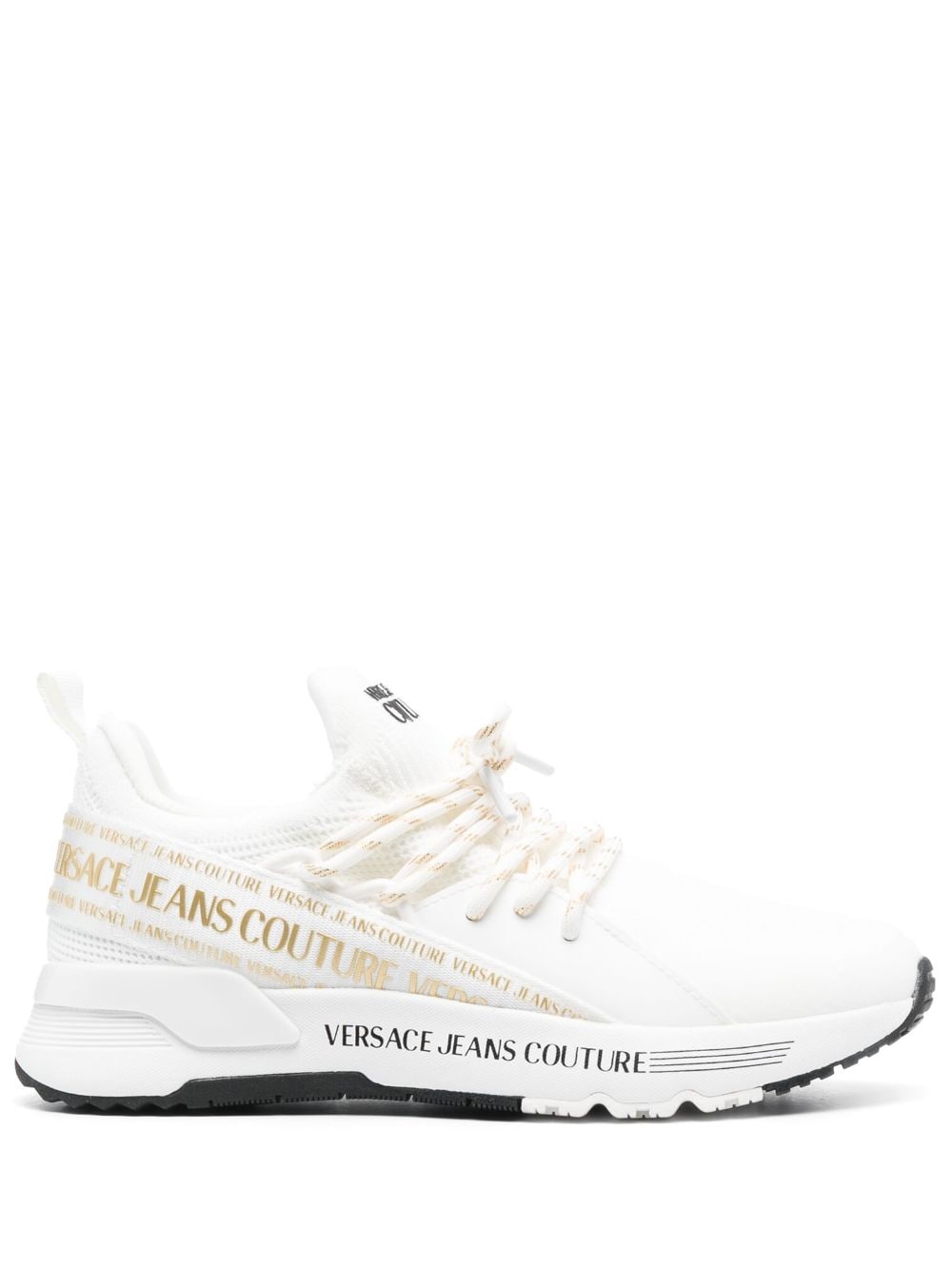 Versace Jeans Couture Dynamic low-top sneakers - White von Versace Jeans Couture