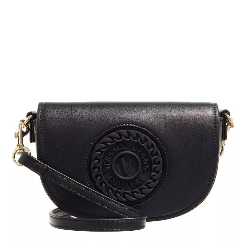 Versace Jeans Couture Handtasche - V Emblem - Gr. unisize - in Schwarz - für Damen von Versace Jeans Couture