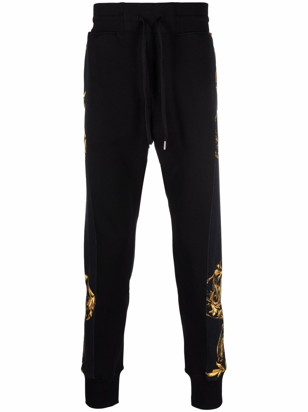 Versace Jeans Couture Regalia Baroque panelled track pants - Black von Versace Jeans Couture