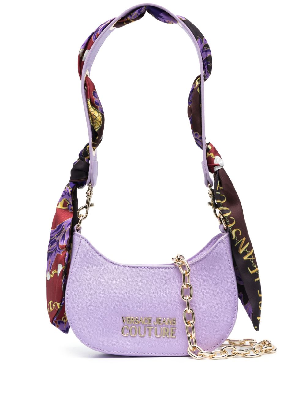 Versace Jeans Couture Thelma logo-plaque shoulder bag - Purple von Versace Jeans Couture