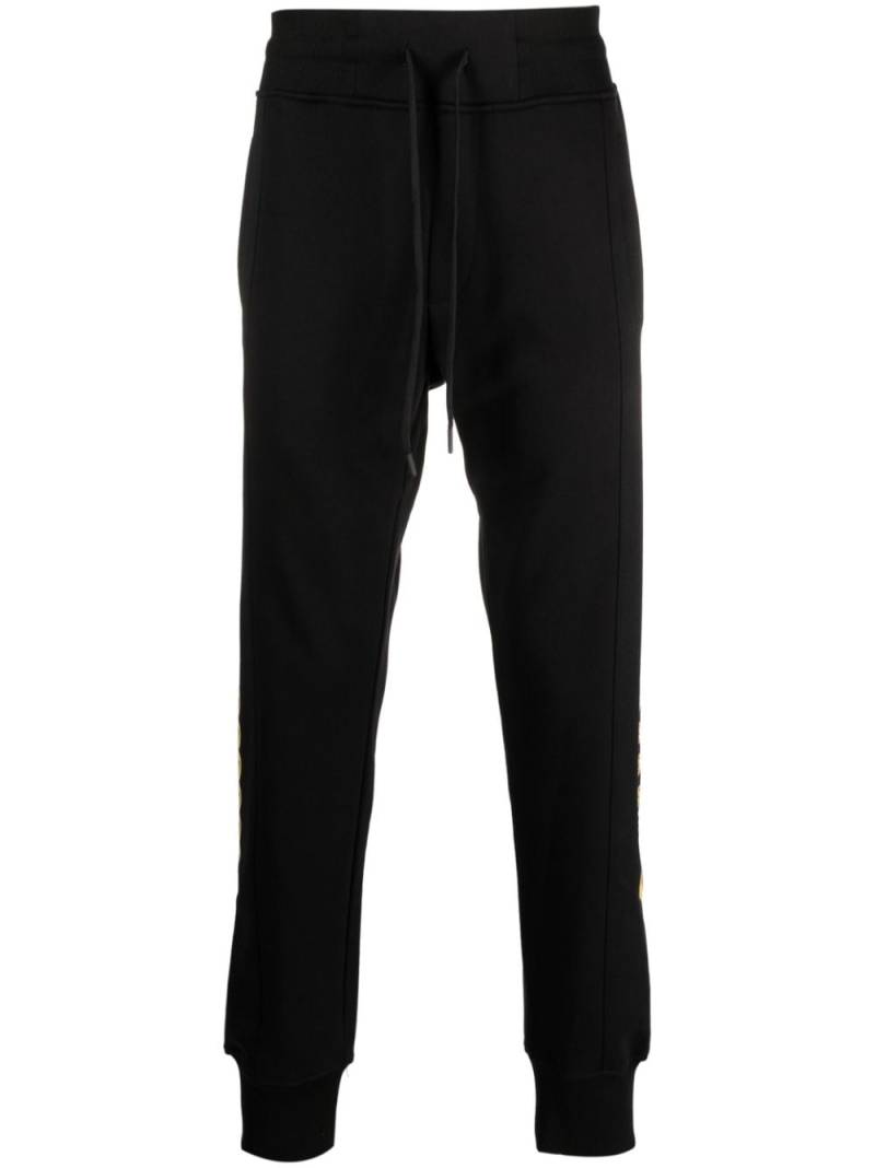 Versace Jeans Couture chain-print track pants - Black von Versace Jeans Couture