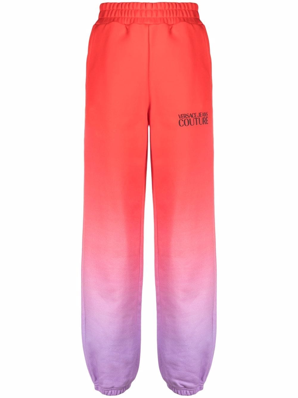 Versace Jeans Couture gradient-effect track pants - Red von Versace Jeans Couture