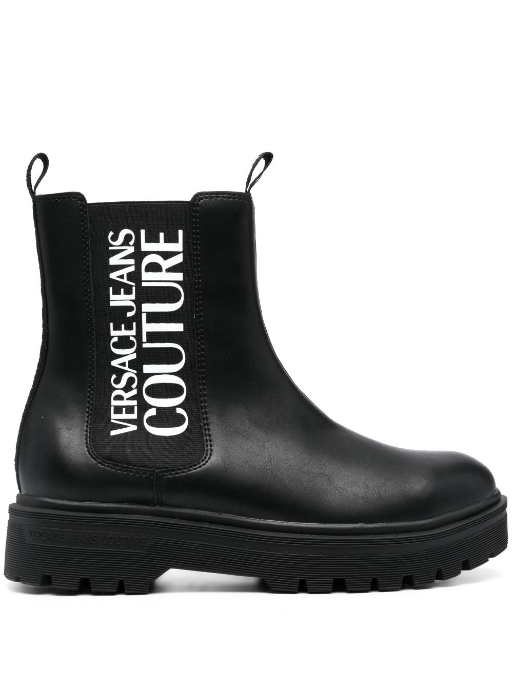 Versace Jeans Couture leather Chelsea boots - Black von Versace Jeans Couture