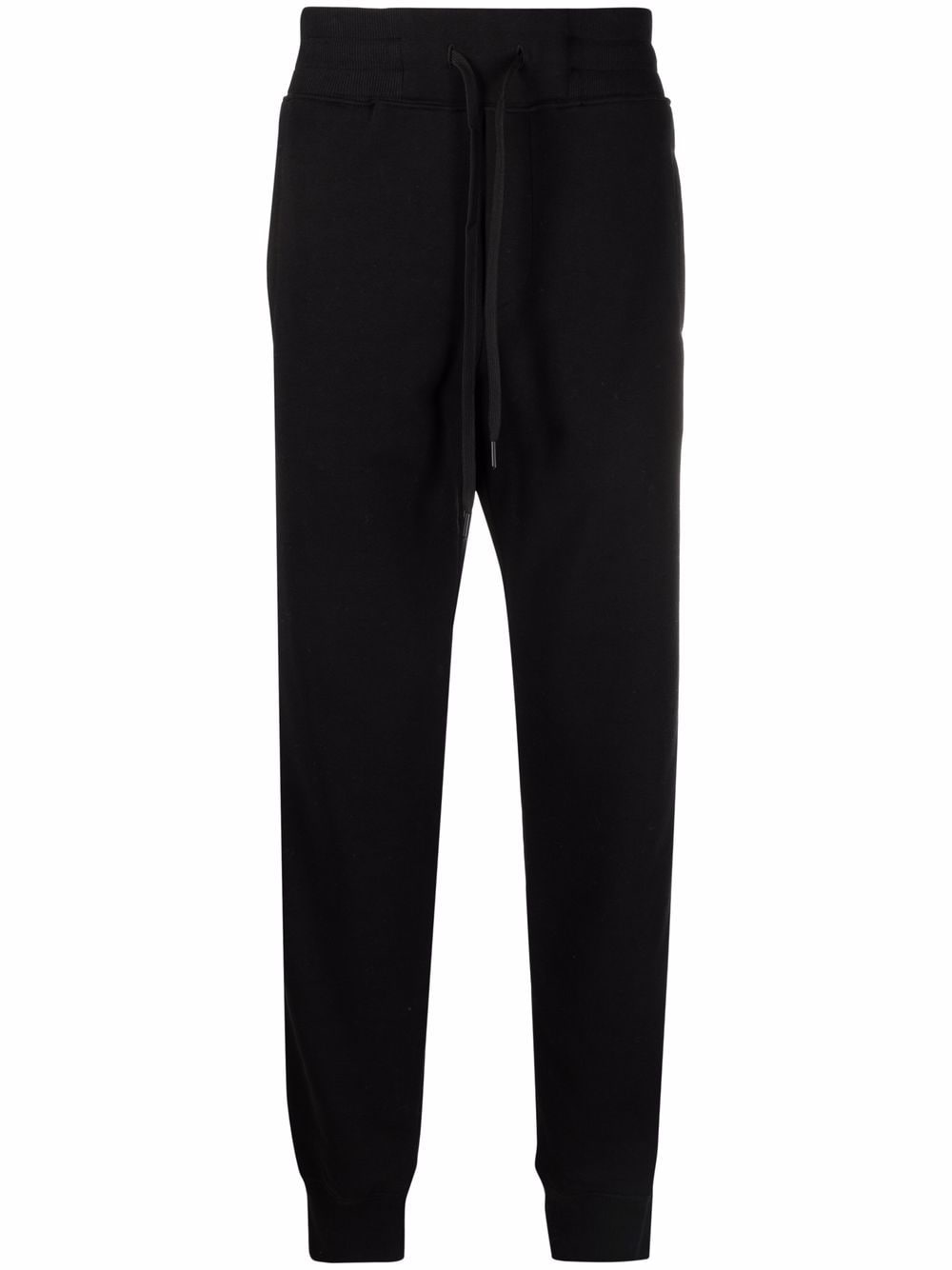 Versace Jeans Couture logo-panelled cotton joggers - Black von Versace Jeans Couture