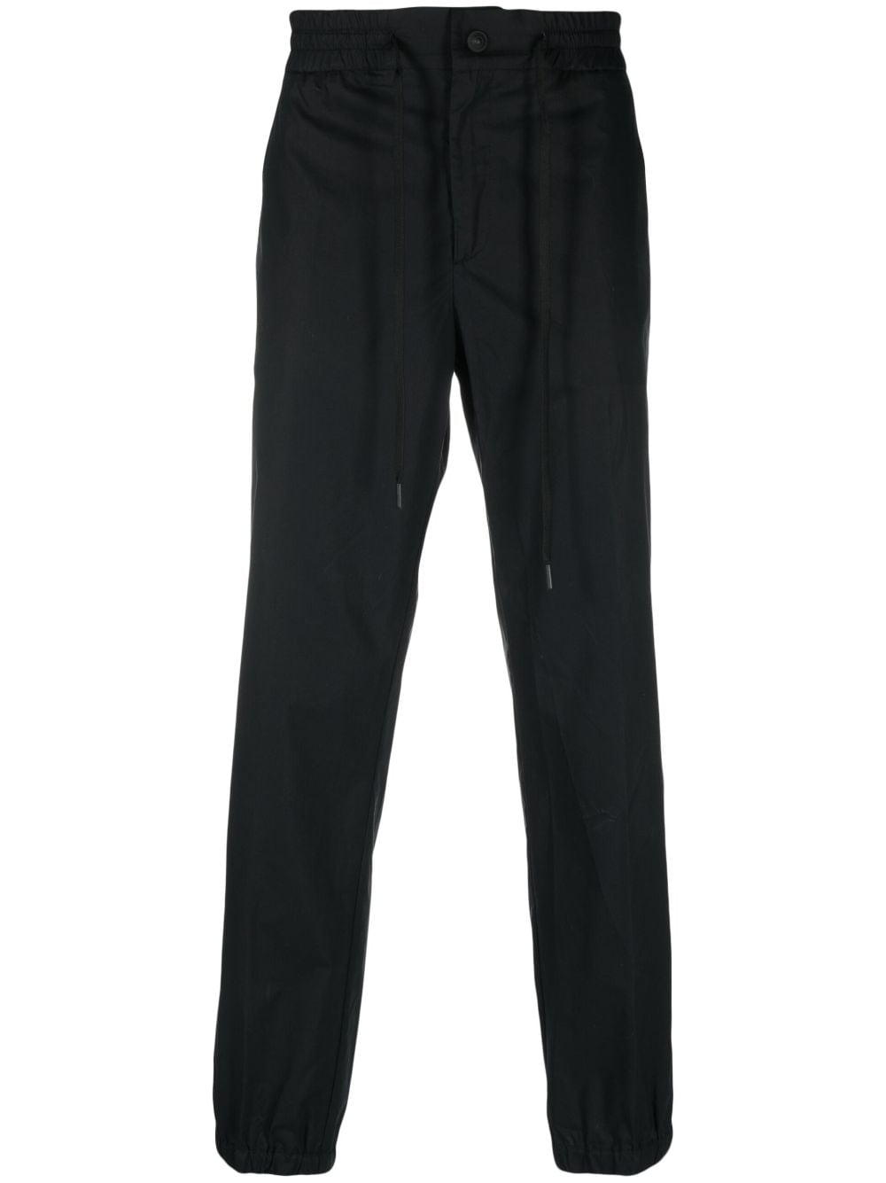 Versace Jeans Couture logo-patch trousers - Black von Versace Jeans Couture