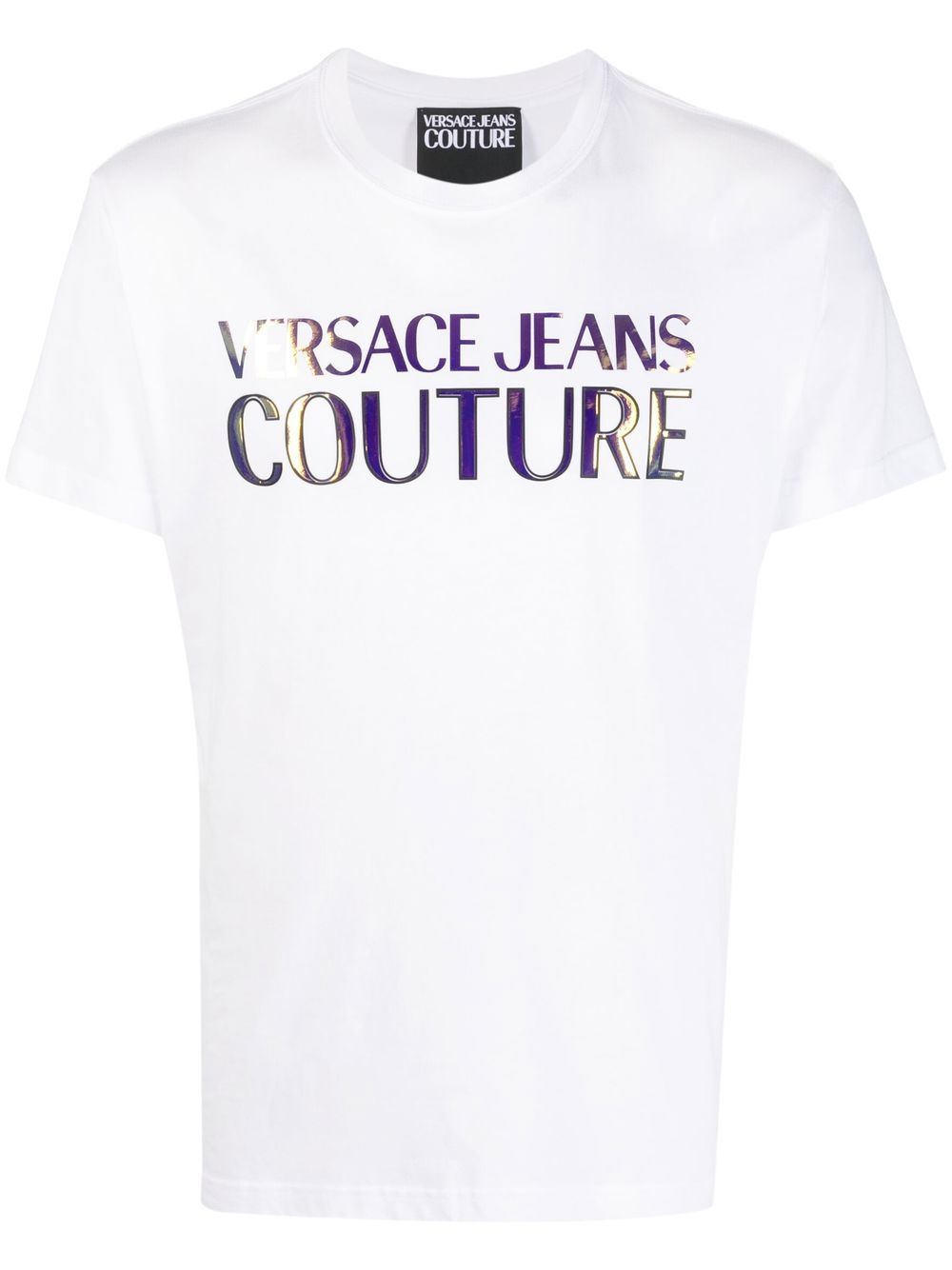 Versace Jeans Couture logo-print T-shirt - White von Versace Jeans Couture