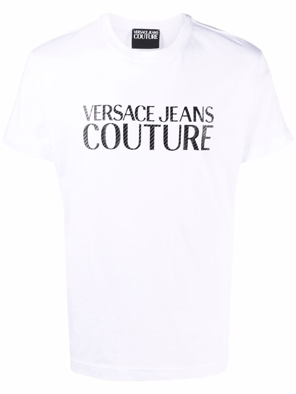 Versace Jeans Couture logo print T-shirt - White von Versace Jeans Couture