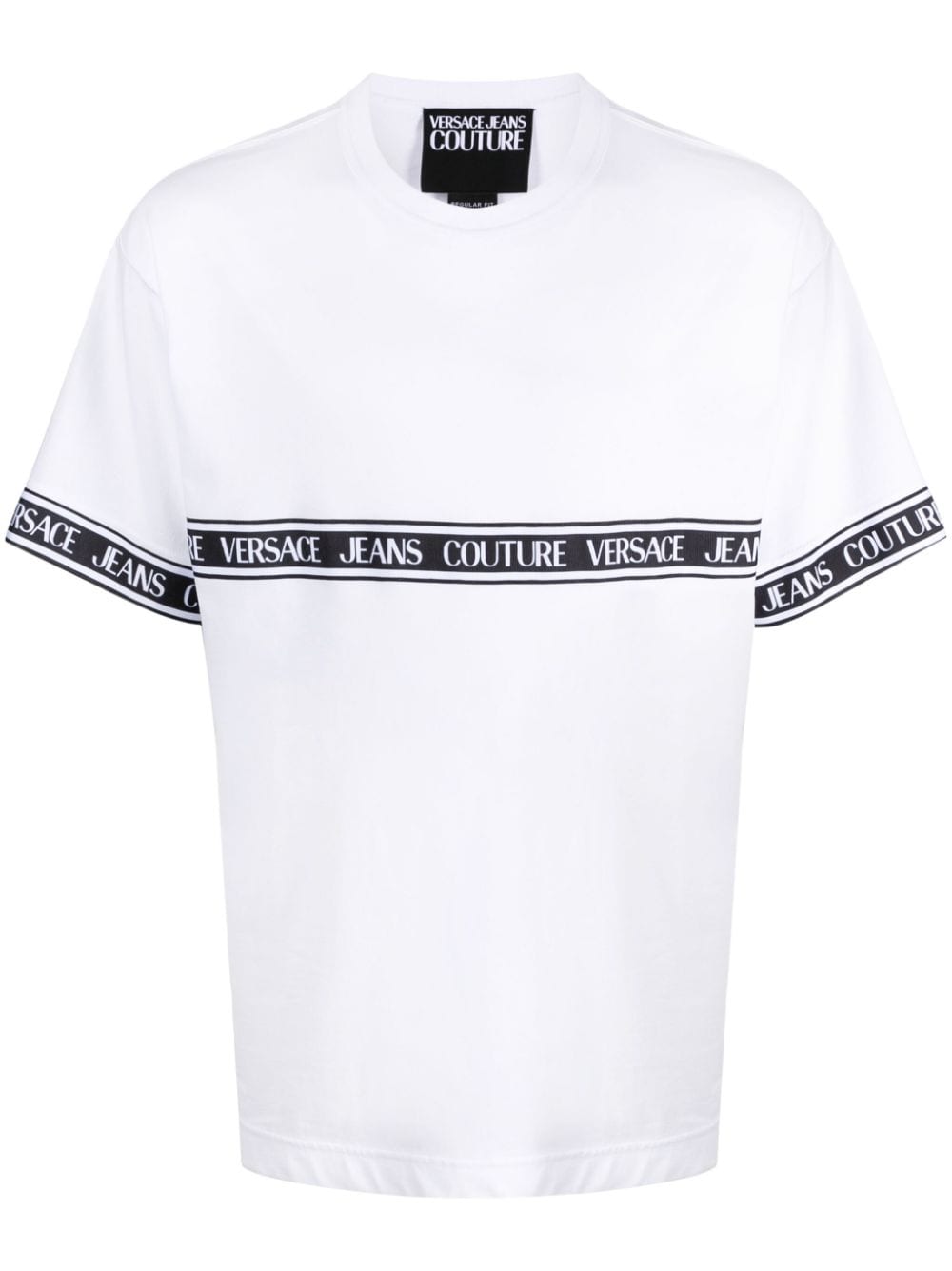 Versace Jeans Couture logo-print cotton T-shirt - White von Versace Jeans Couture