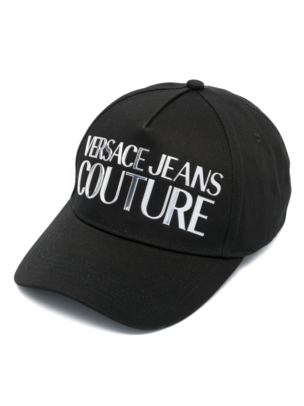 Versace Jeans Couture logo-print cotton baseball cap - Black von Versace Jeans Couture