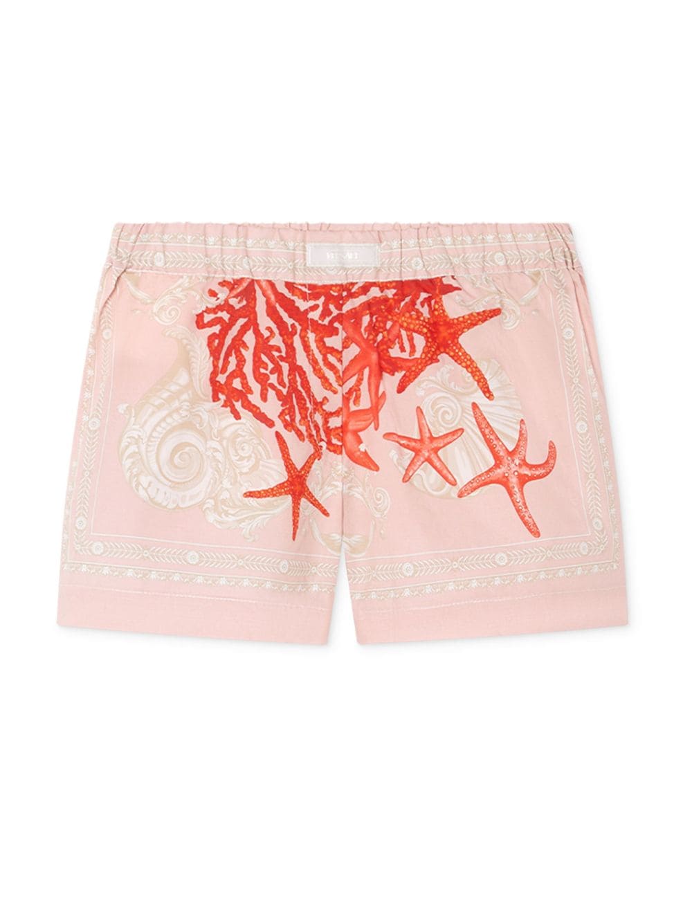 Versace Kids Barocco-print shorts - Pink von Versace Kids