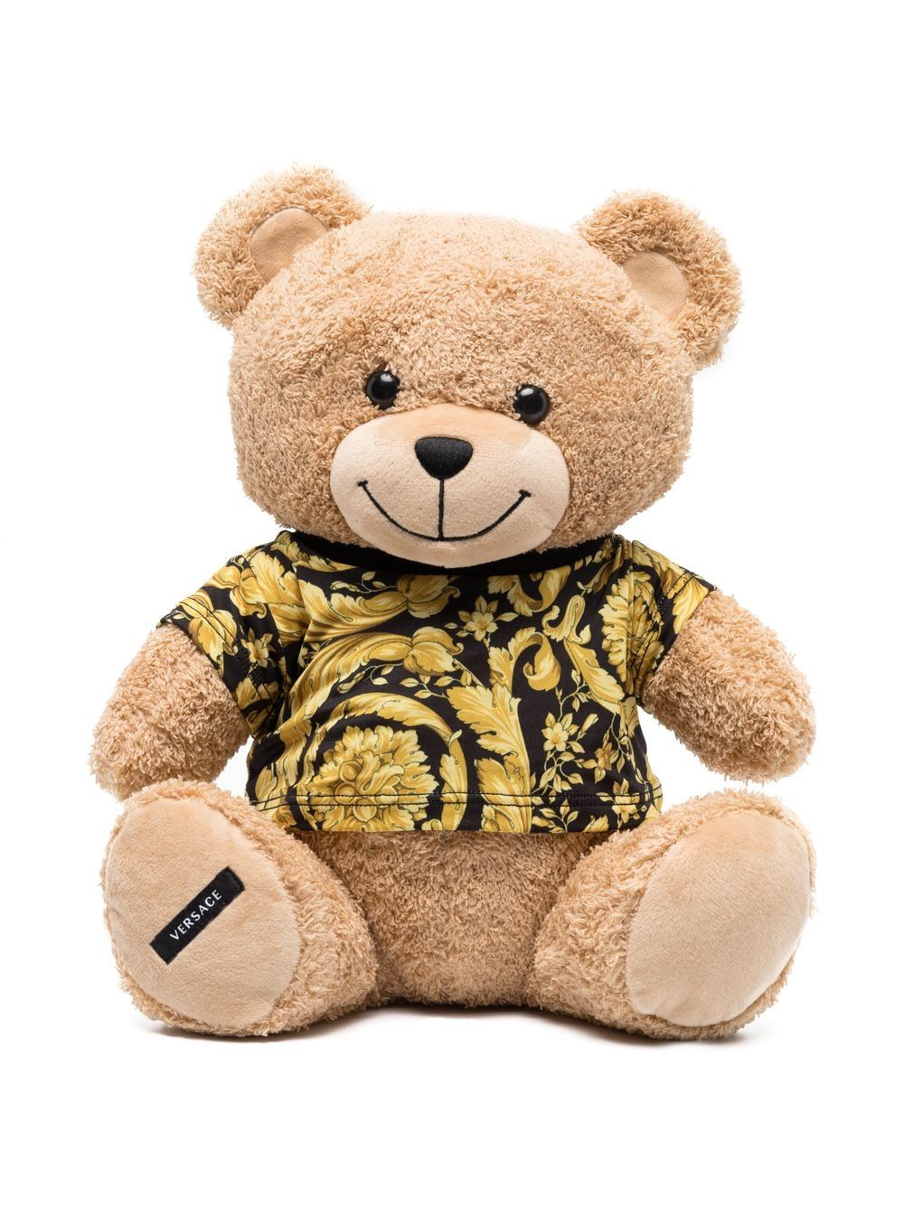 Versace Kids Barocco-print teddy bear - Brown von Versace Kids