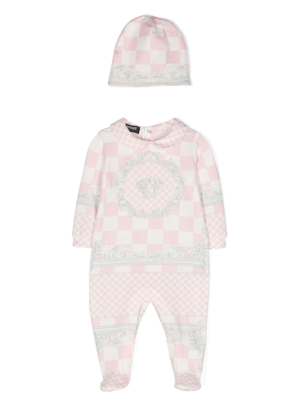 Versace Kids Medusa Contrasto pajama set - Pink von Versace Kids