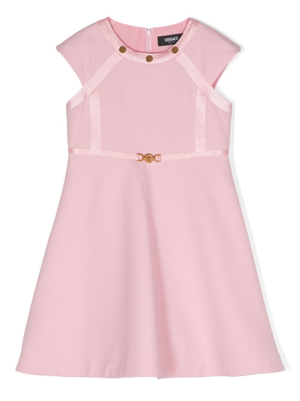 Versace Kids Medusa Head A-line dress - Pink von Versace Kids