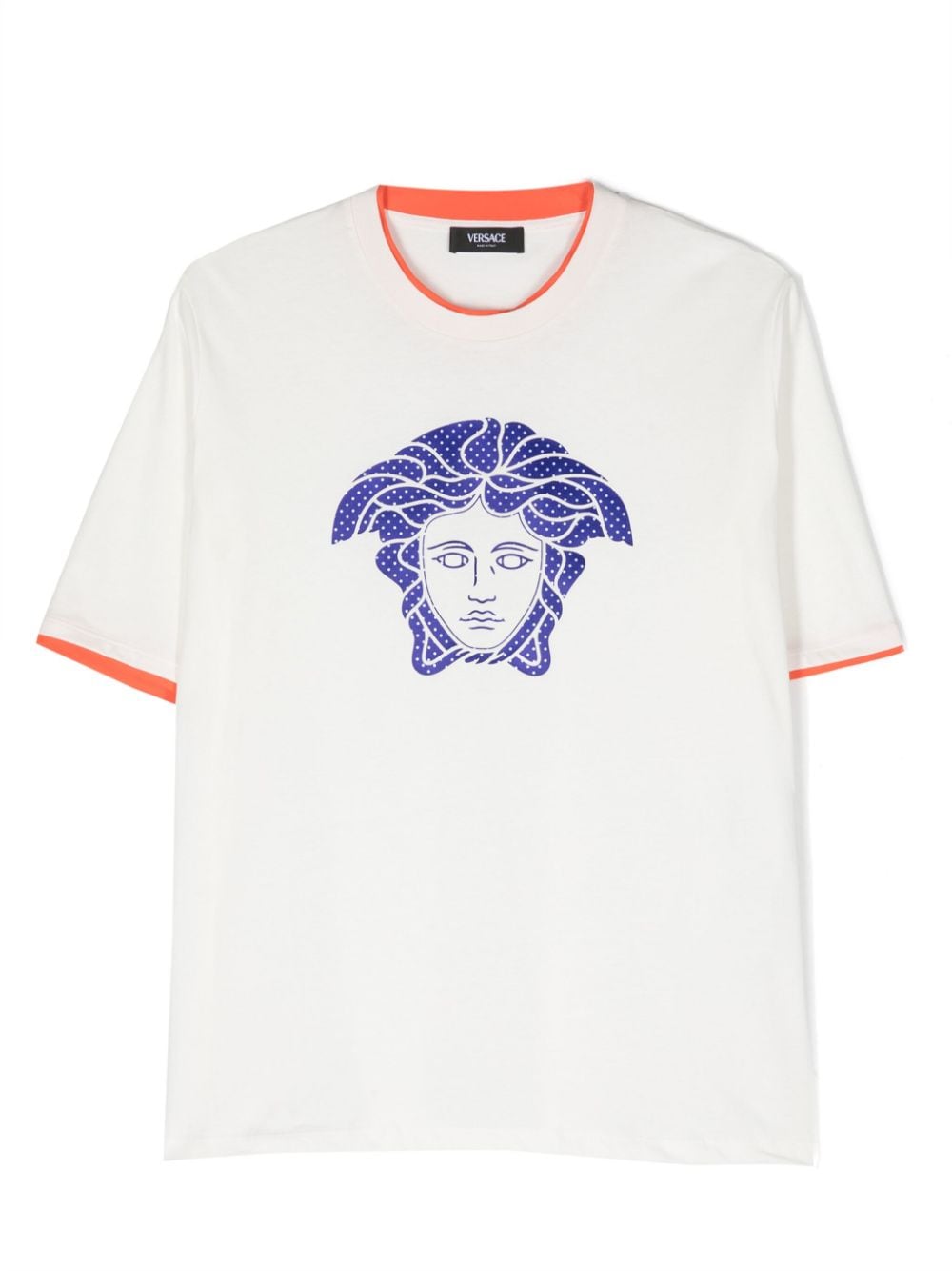 Versace Kids Medusa Head cotton T-shirt - White von Versace Kids