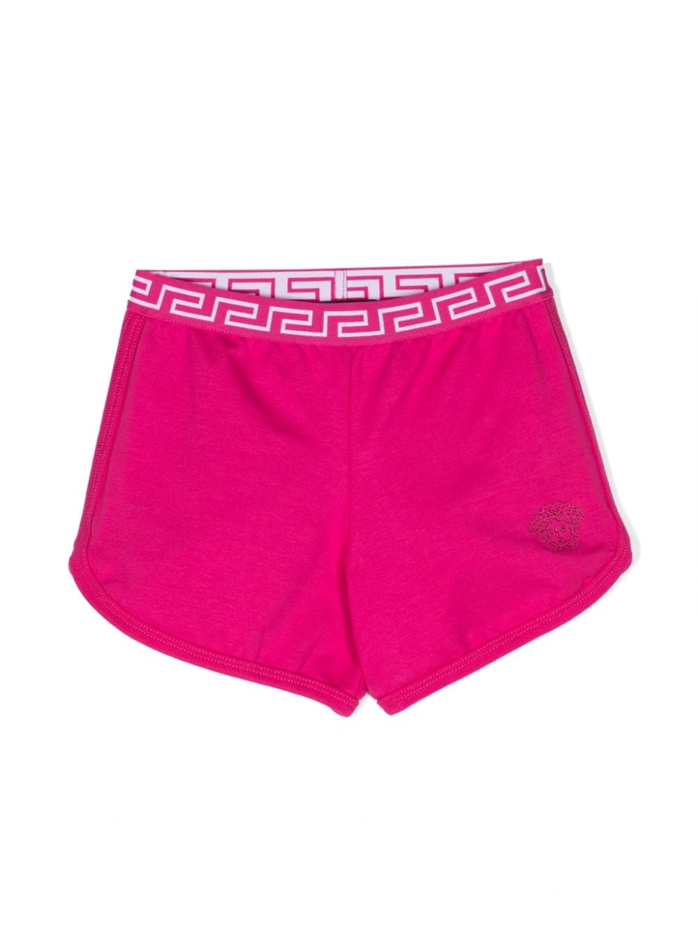 Versace Kids Medusa Head elasticated shorts - Pink von Versace Kids