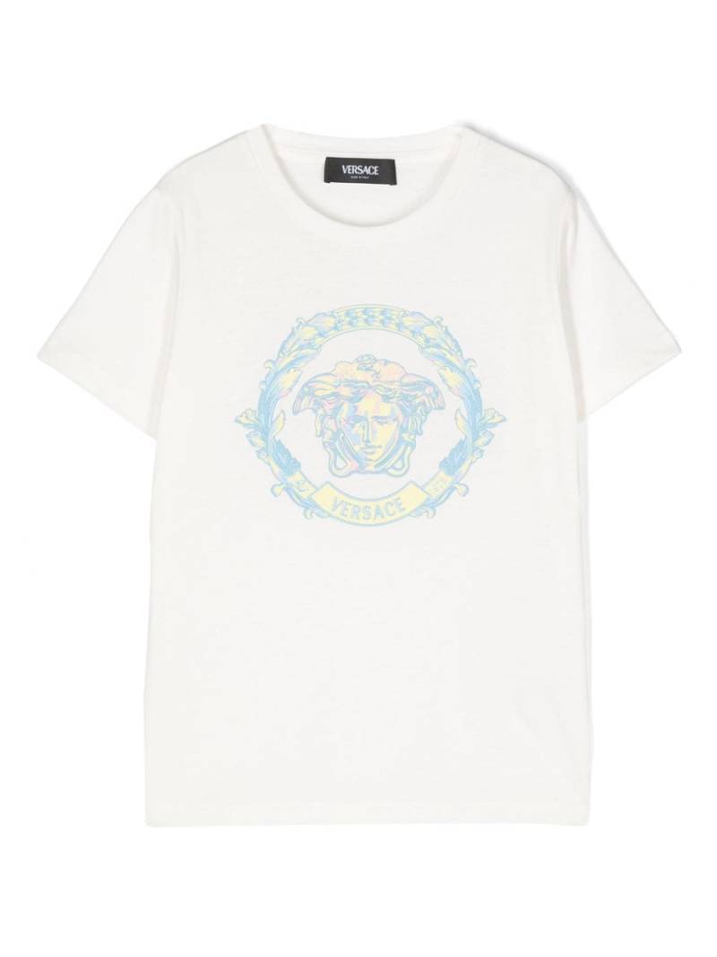 Versace Kids Medusa Head-motif T-shirt - White von Versace Kids