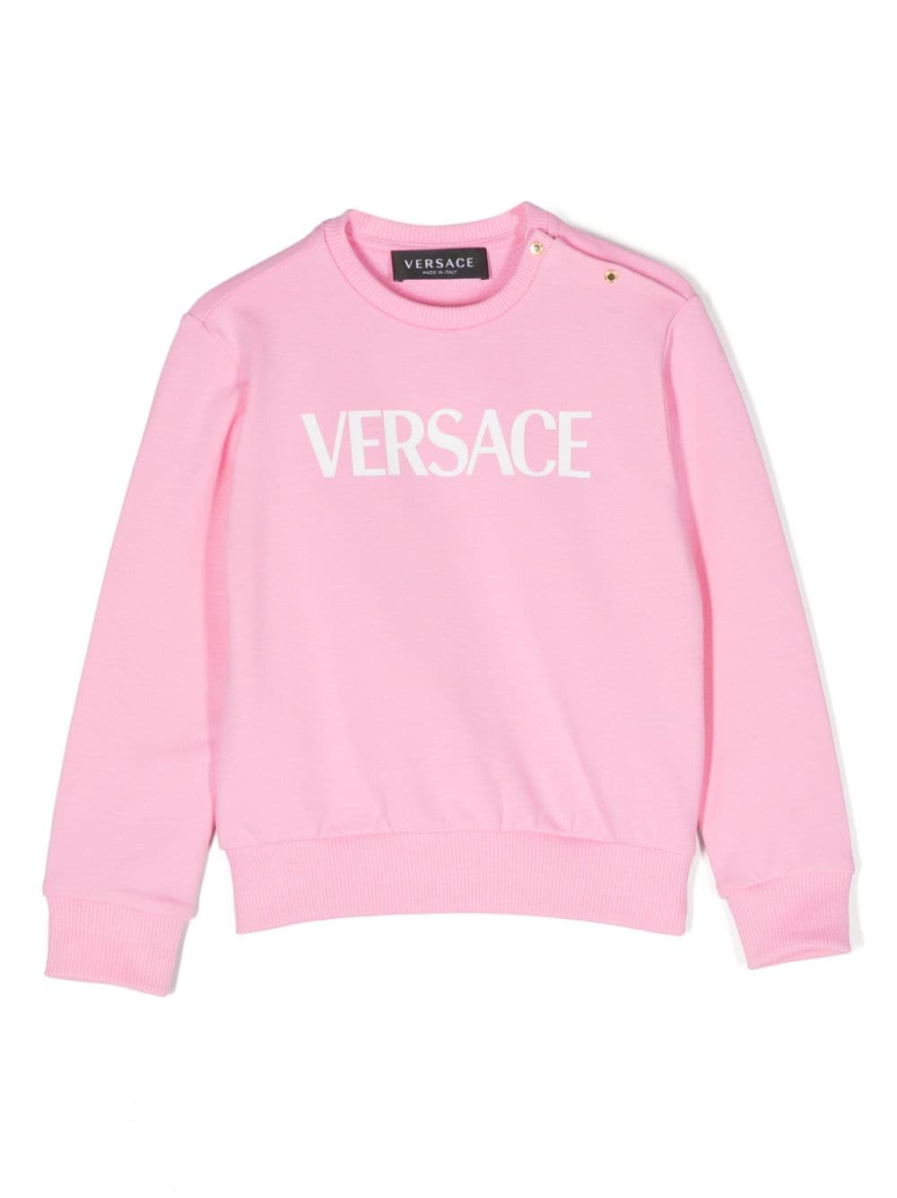 Versace Kids Medusa Head-motif jersey sweatshirt - Pink von Versace Kids