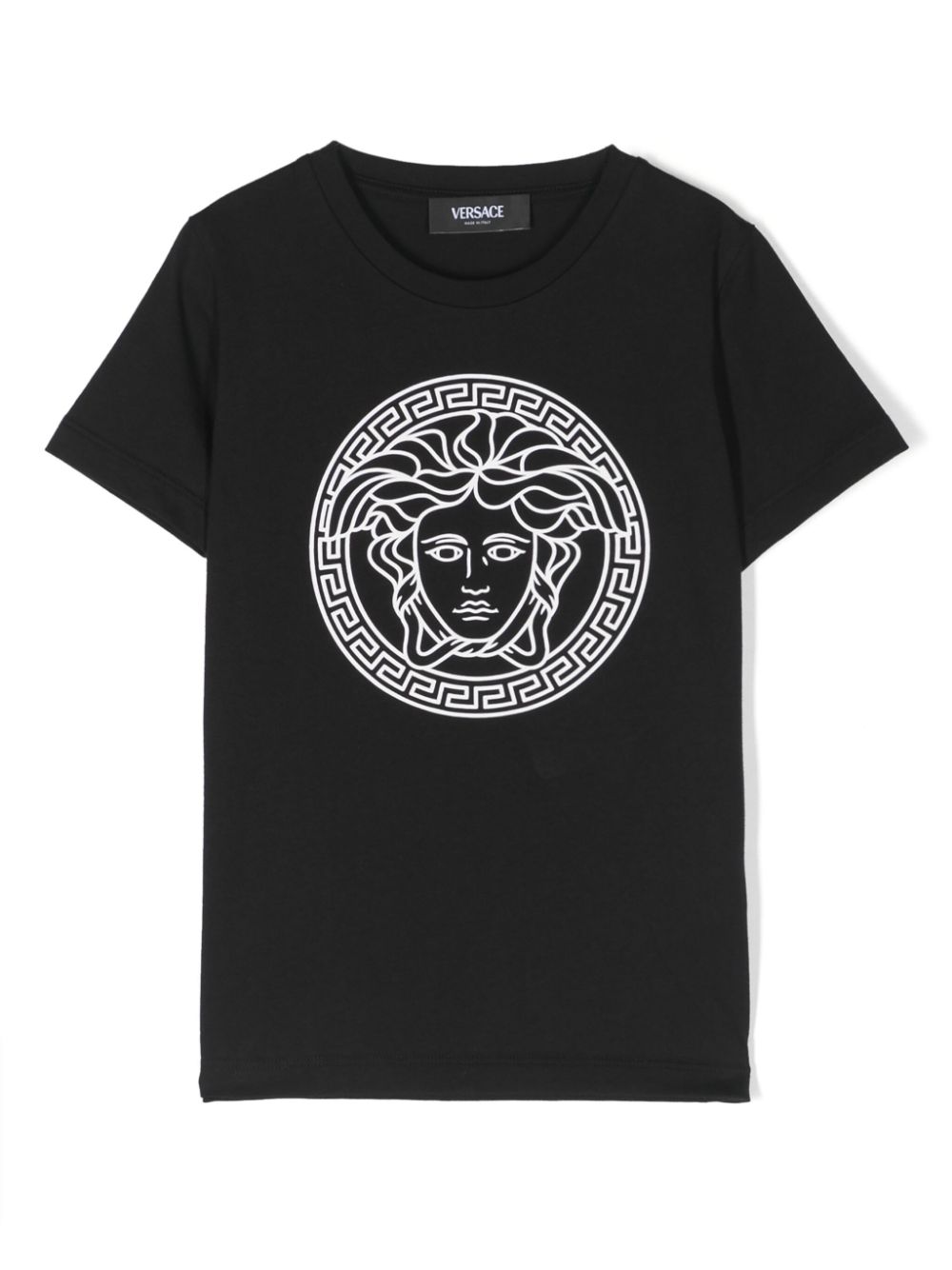 Versace Kids Medusa Head-print cotton T-shirt - Black von Versace Kids