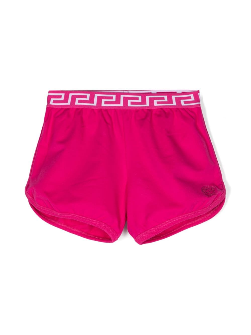 Versace Kids Medusa-embroidered shorts - Pink von Versace Kids