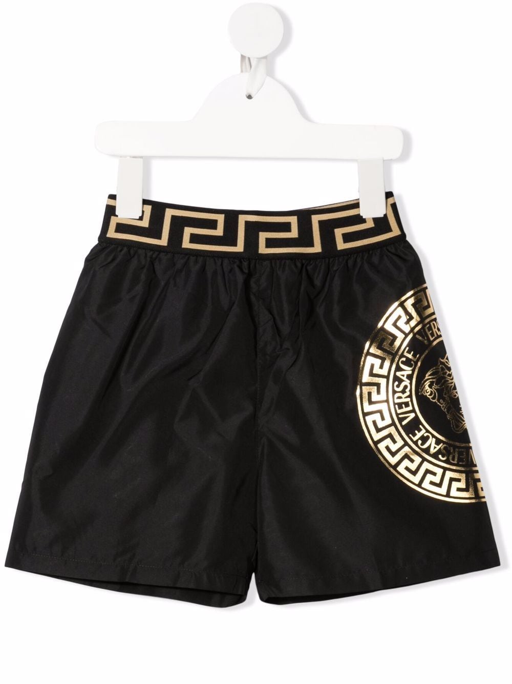 Versace Kids Medusa-print swim shorts - Black von Versace Kids