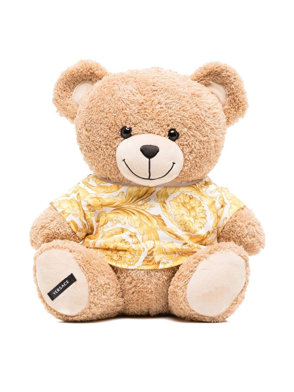 Versace Kids baroque pattern-print teddy bear - Brown von Versace Kids