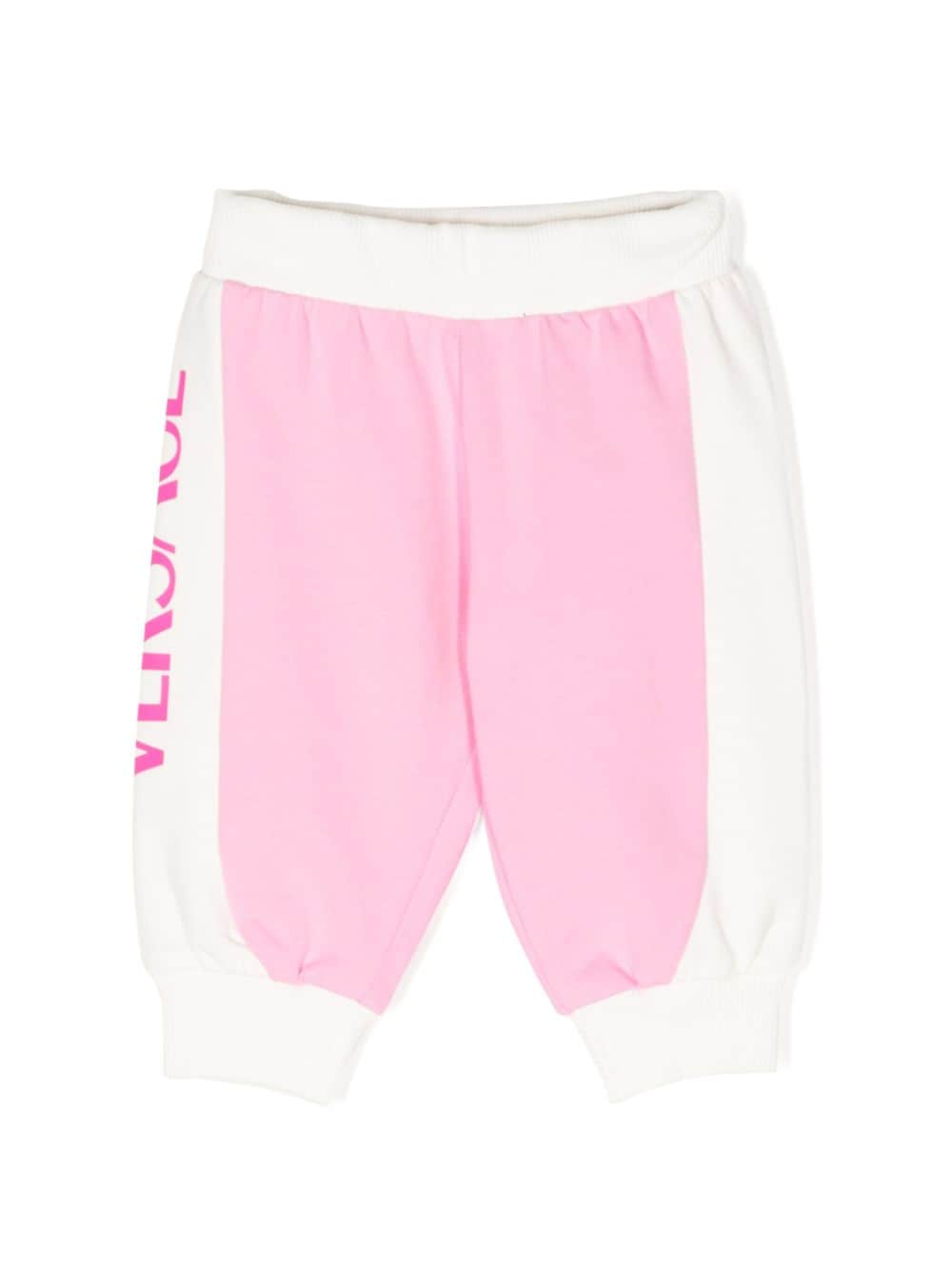 Versace Kids logo-print track pants - Pink von Versace Kids