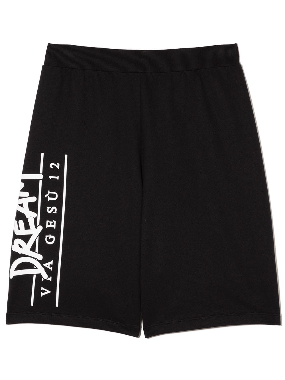 Versace Kids logo-print track shorts - Black von Versace Kids