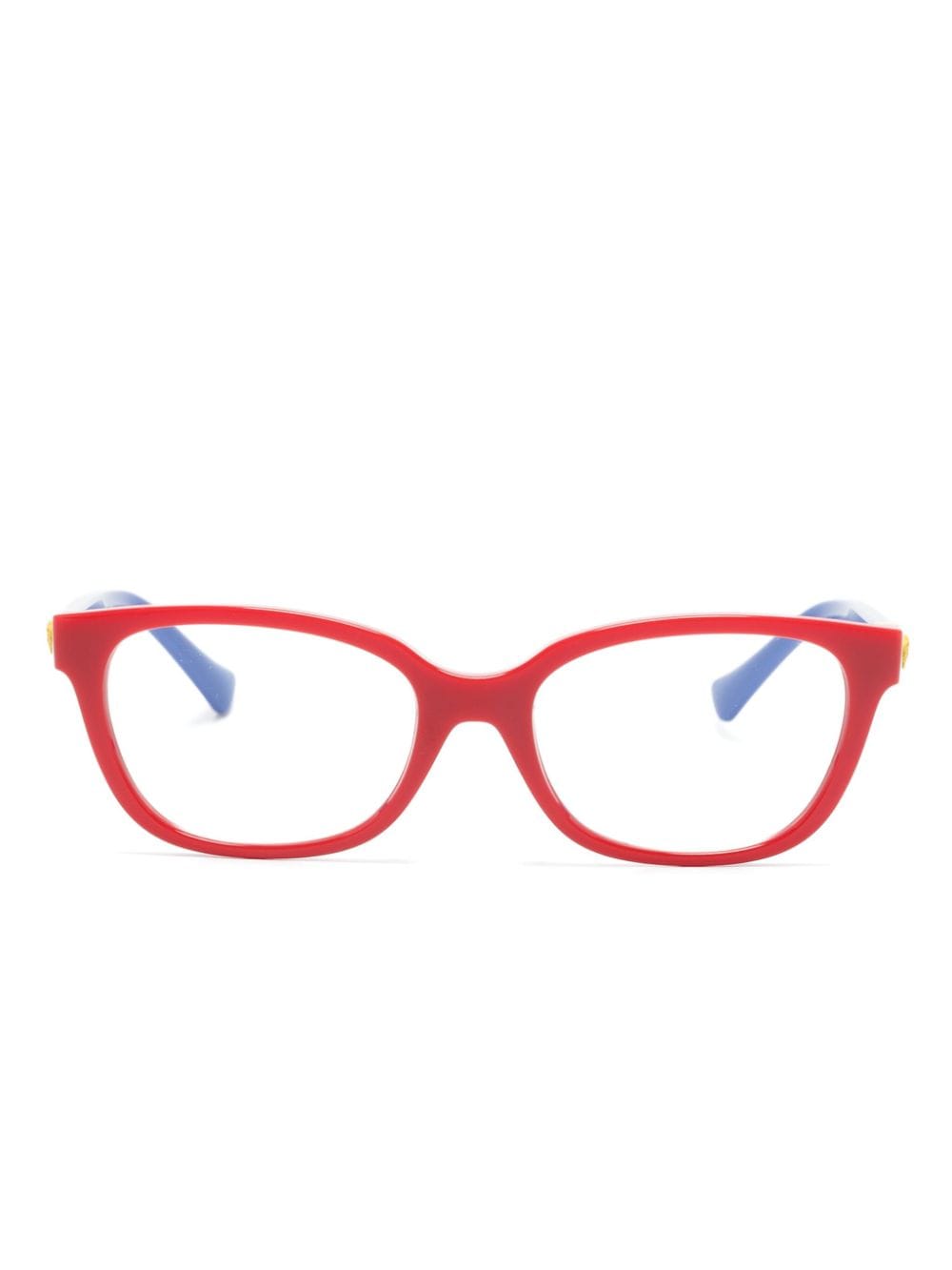 Versace Kids square-frame glasses - Red von Versace Kids