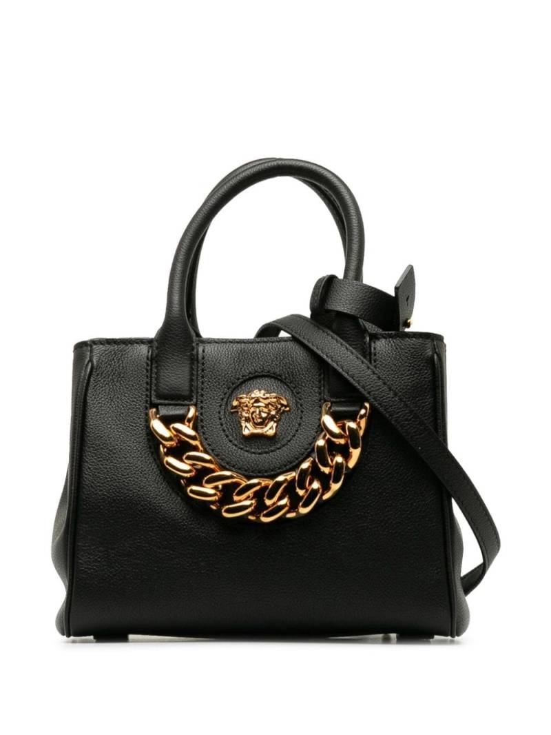 Versace Pre-Owned 2015-2023 small La Medusa two-way bag - Black von Versace Pre-Owned