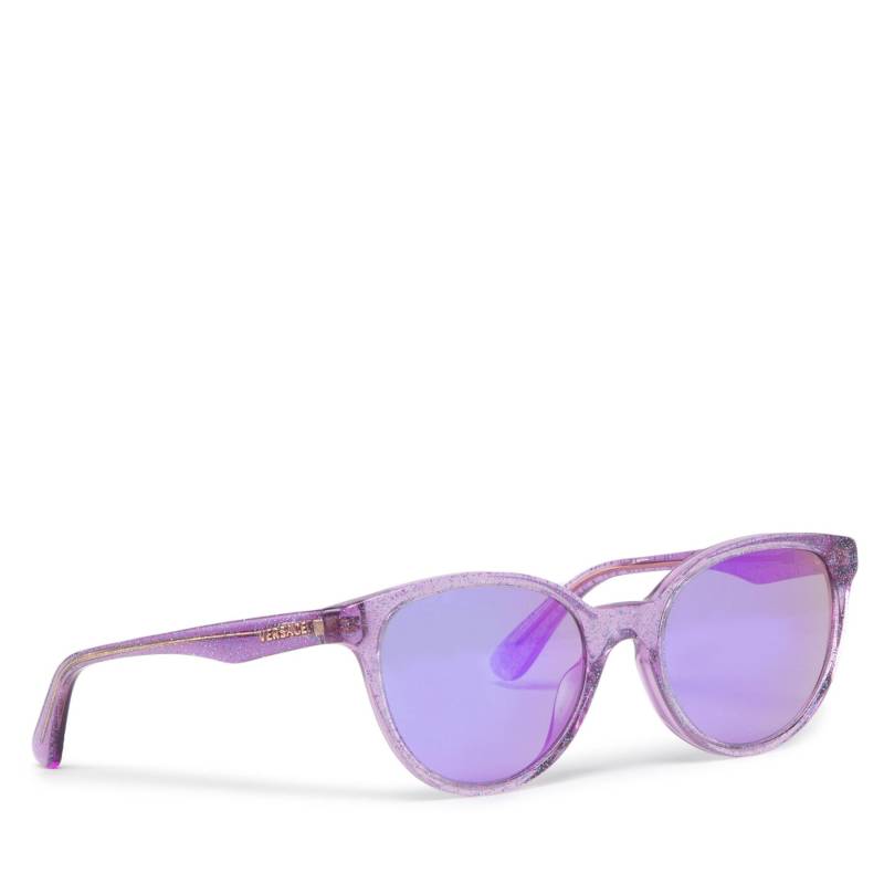 Sonnenbrillen Versace 0VK4427U 53734V Lilac Glitter/Grey Mirror Violet von Versace