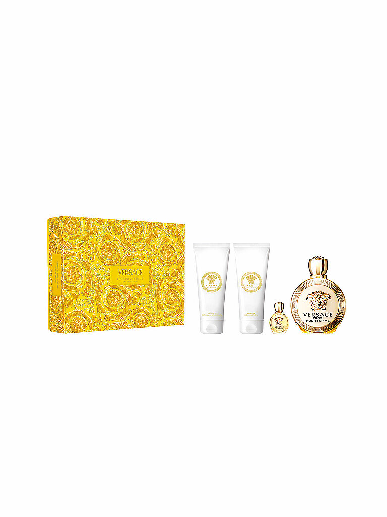 VERSACE Geschenkset - Eros Pour Femme Eau de Parfum Set 3x100ml / 5ml von Versace