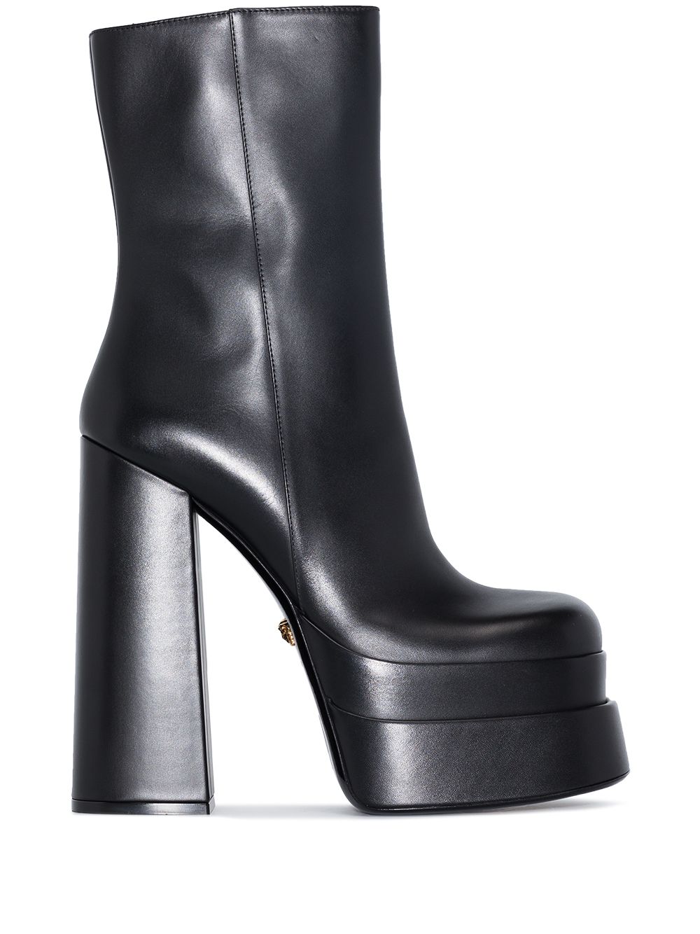 Versace 155mm platform boots - Black von Versace