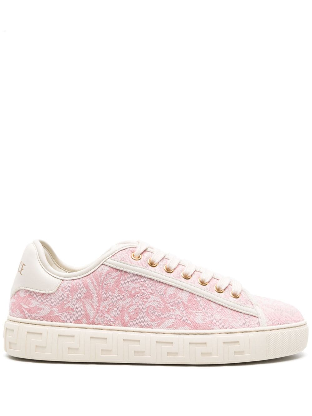 Versace Barocco Greca jacquard sneakers - Pink von Versace