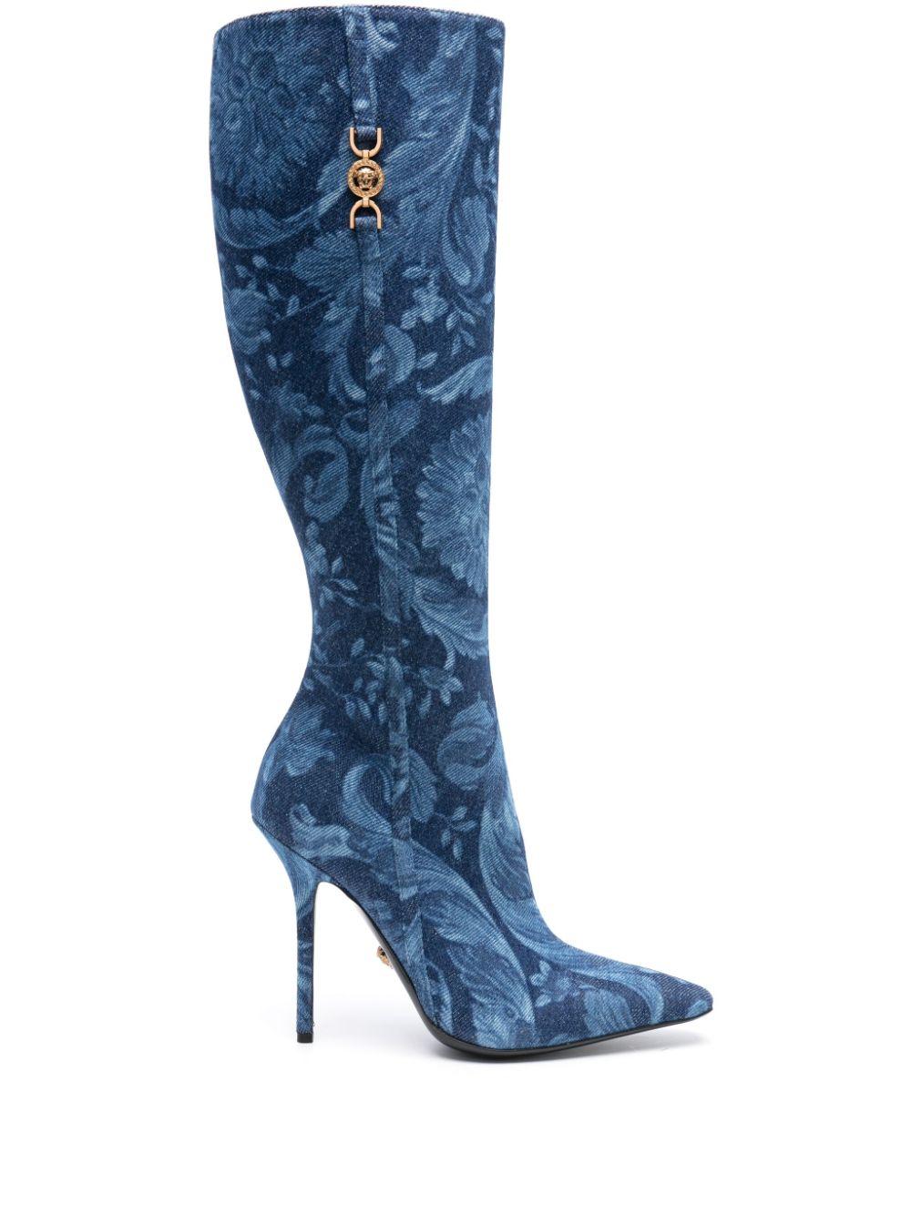 Versace Barocco Medusa '95 120mm boots - Blue von Versace